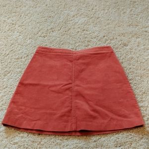 Adorable pumpkin autumn mini skirt